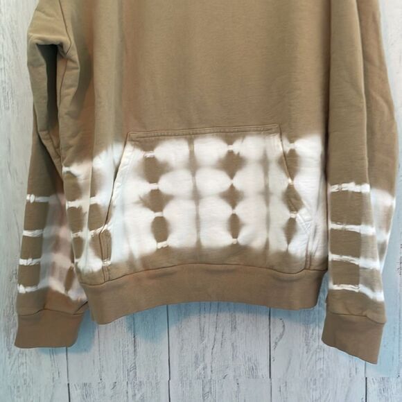 Nwt- Talentless Border Wash Heavyweight Hoodie Men's Size Large In Color Sand. - Picture 5 of 8